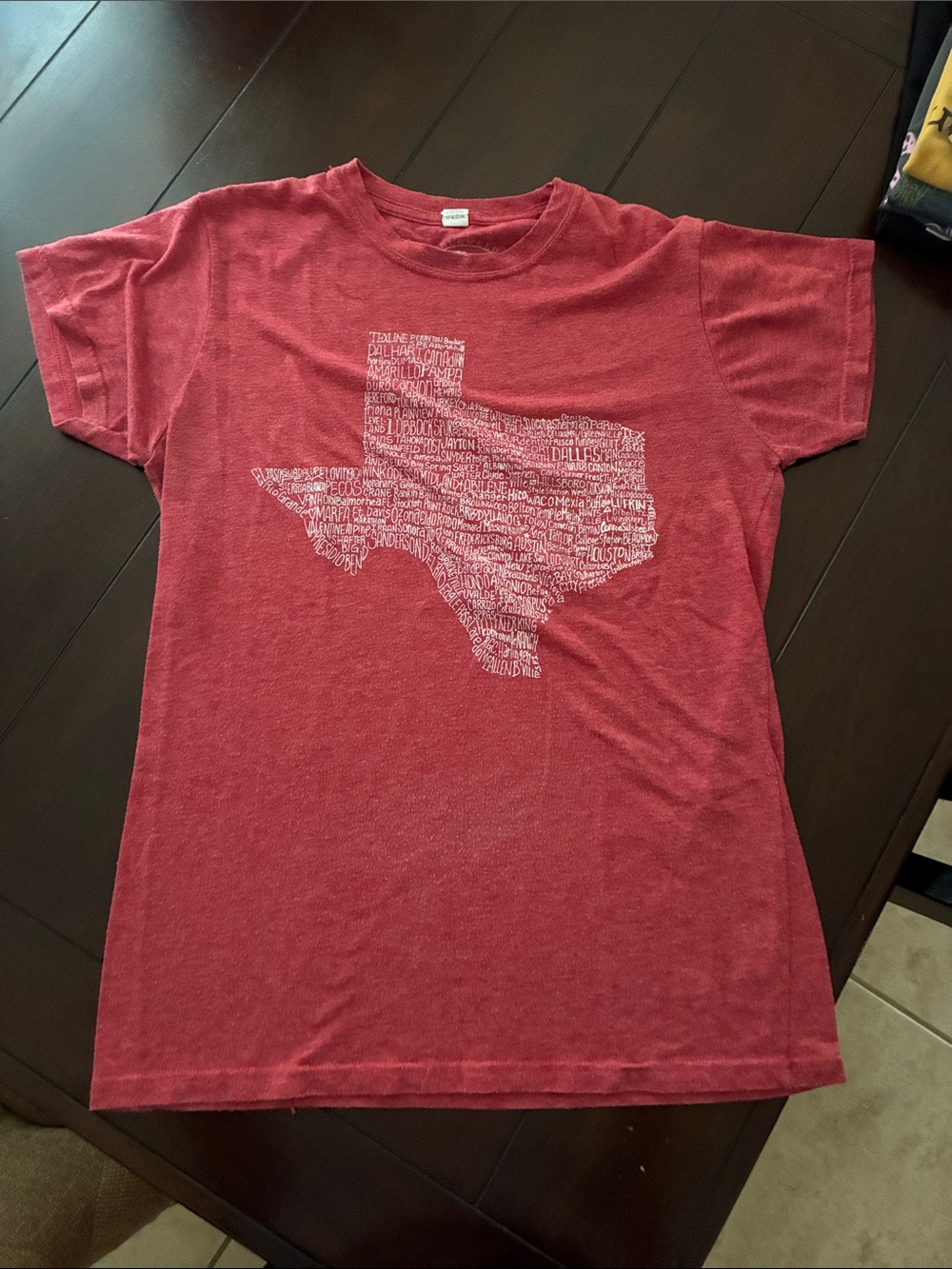 Women’s Red Texas Graphic Tee